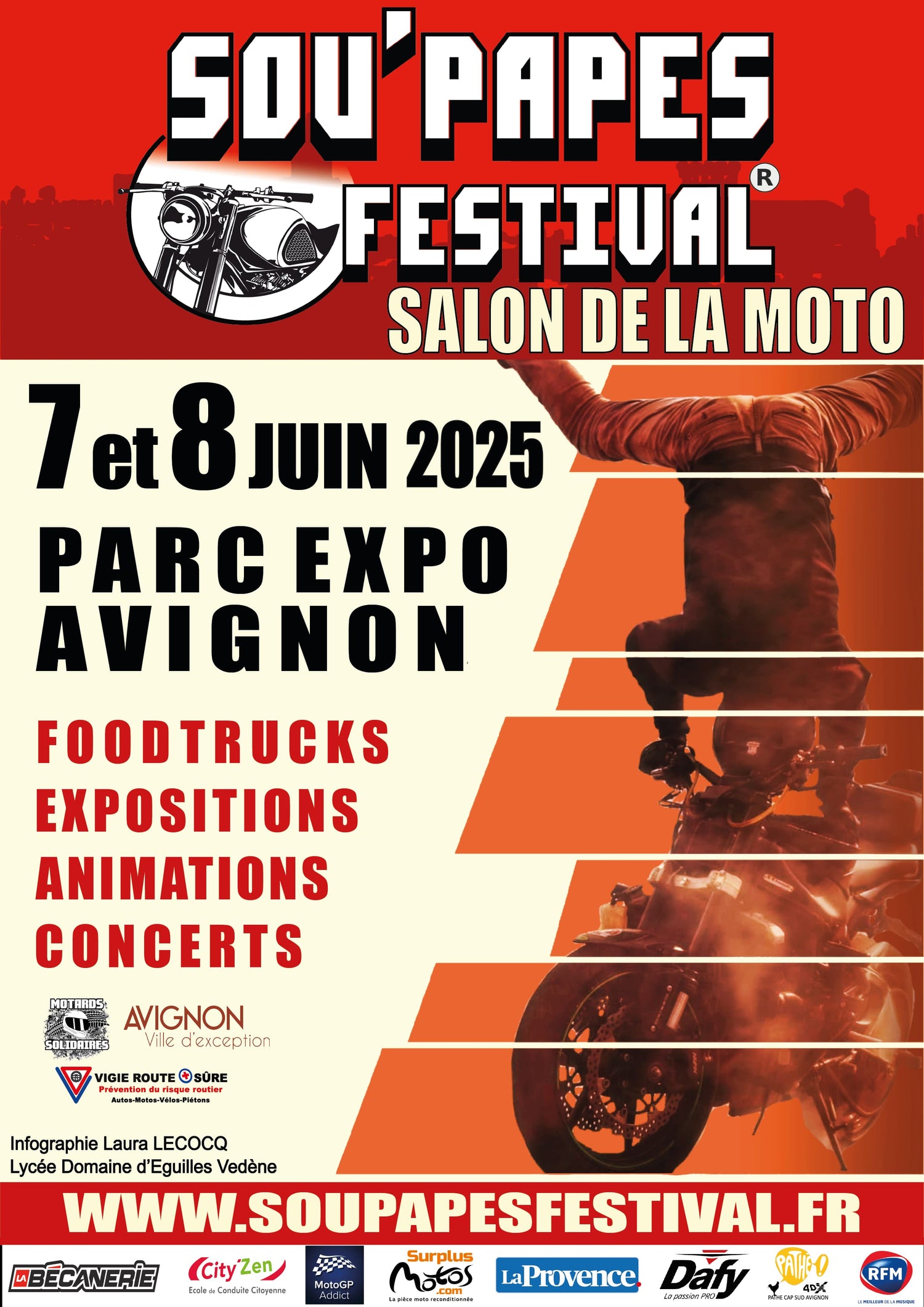 Affiche A4 Sou'Papes Festival 2025