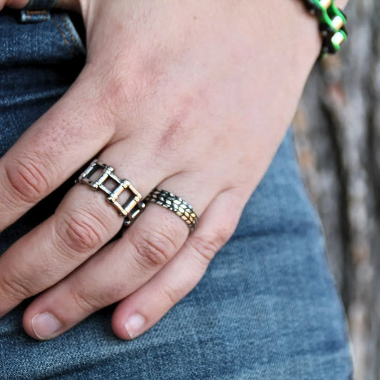 Bague chaine moto - Secrets de Bikers