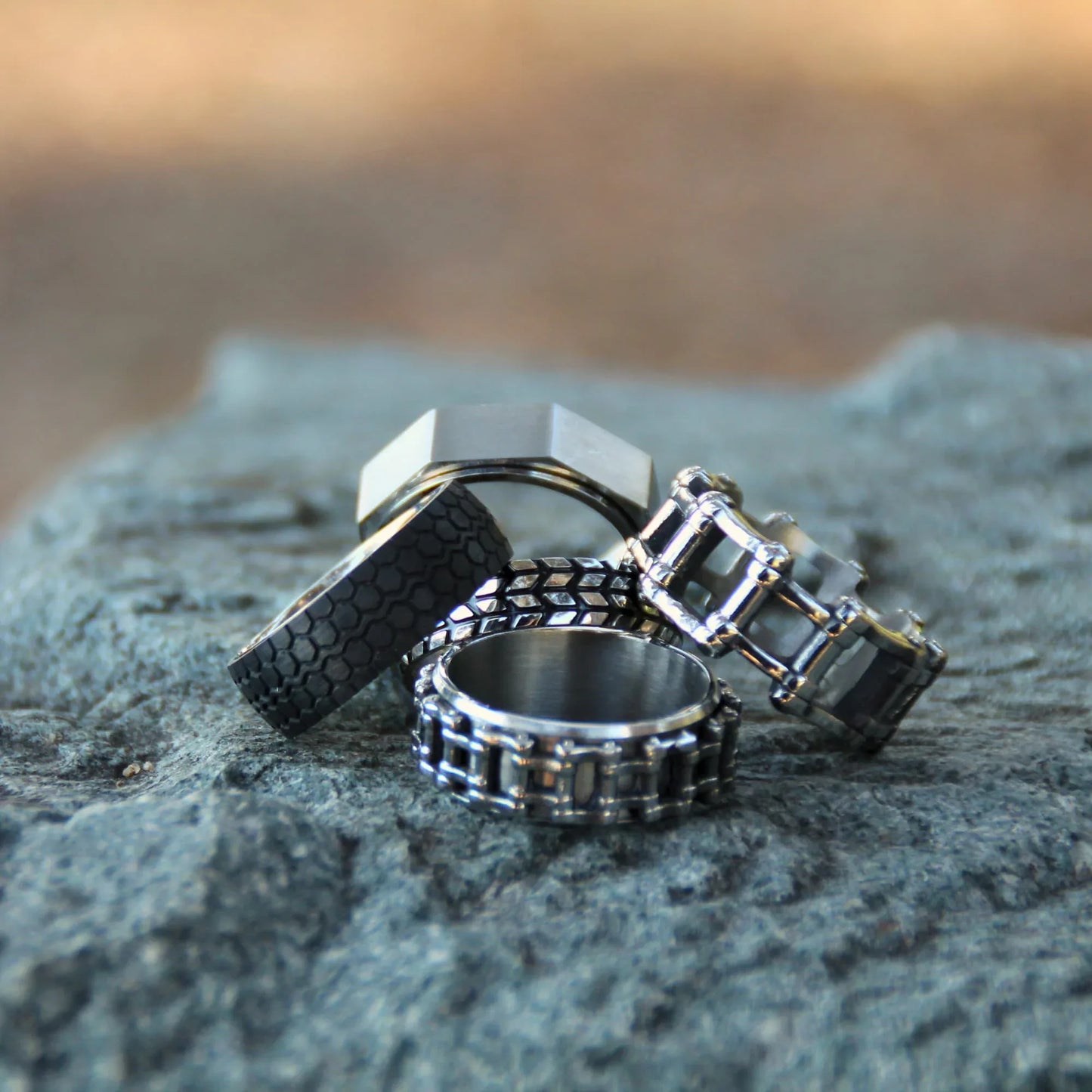 Bague chaine moto - Secrets de Bikers