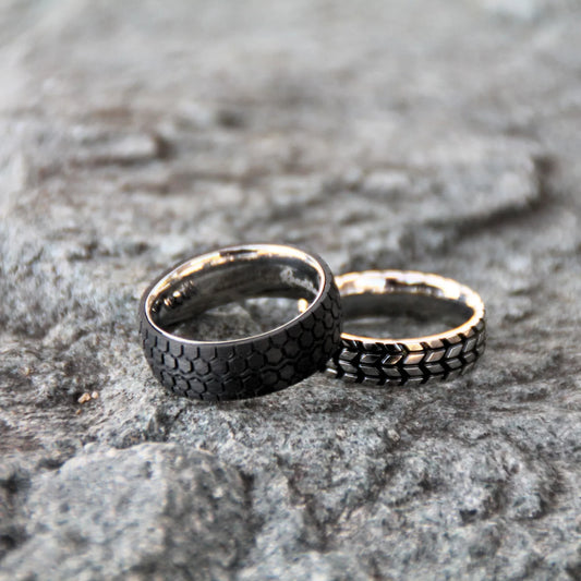 Bagues pneu en acier inoxydable