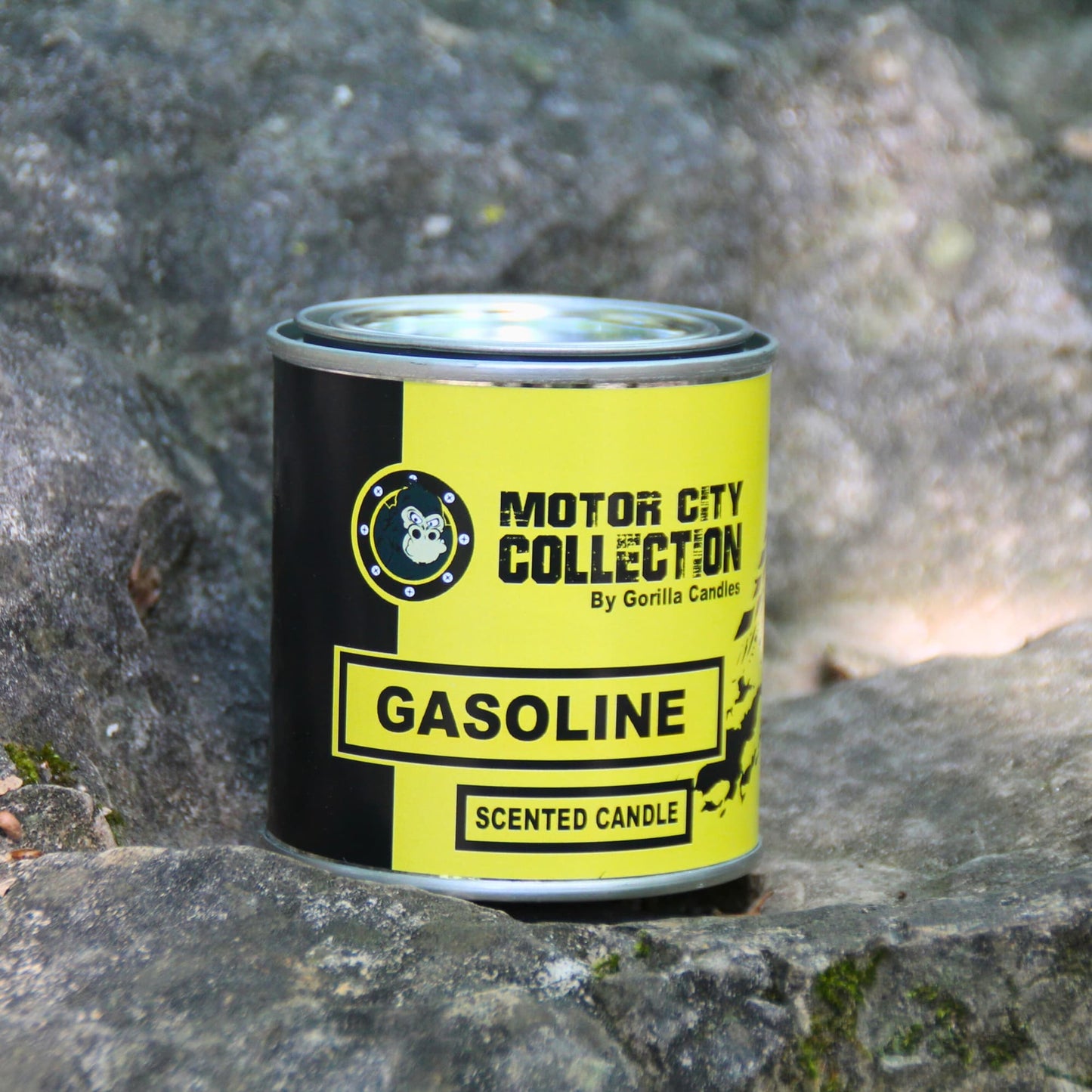 Bougie de 230g en cire de soja avec parfum original essence.