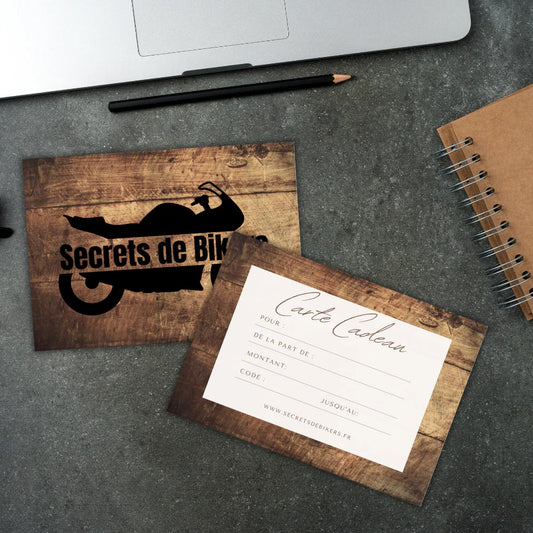 Carte cadeau Secrets de Bikers