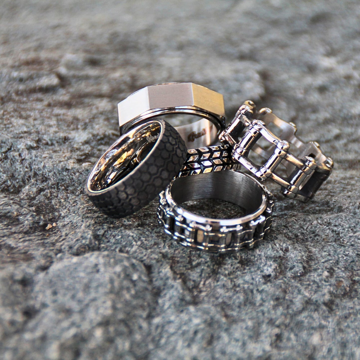 Bague boulon anti stress - Secrets de Bikers