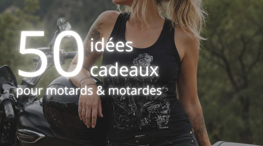 50 idées cadeaux pour un motard (ou une motarde) qui feront vraiment plaisir en 2026