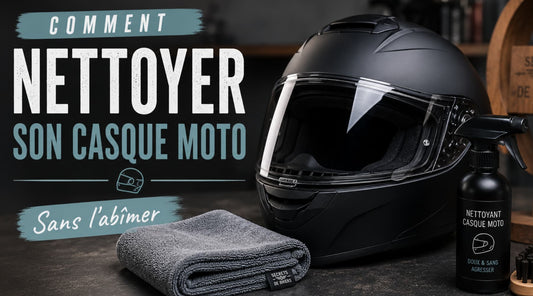 Comment nettoyer un casque moto sans l'abîmer ? Le guide complet pour préserver votre équipement