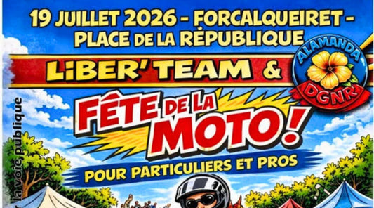 Fête de la Moto à Forcalqueiret : le rendez-vous motard à ne pas manquer le 19 juillet 2026