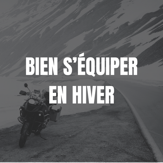 Nos conseils pour rouler à moto l'hiver !