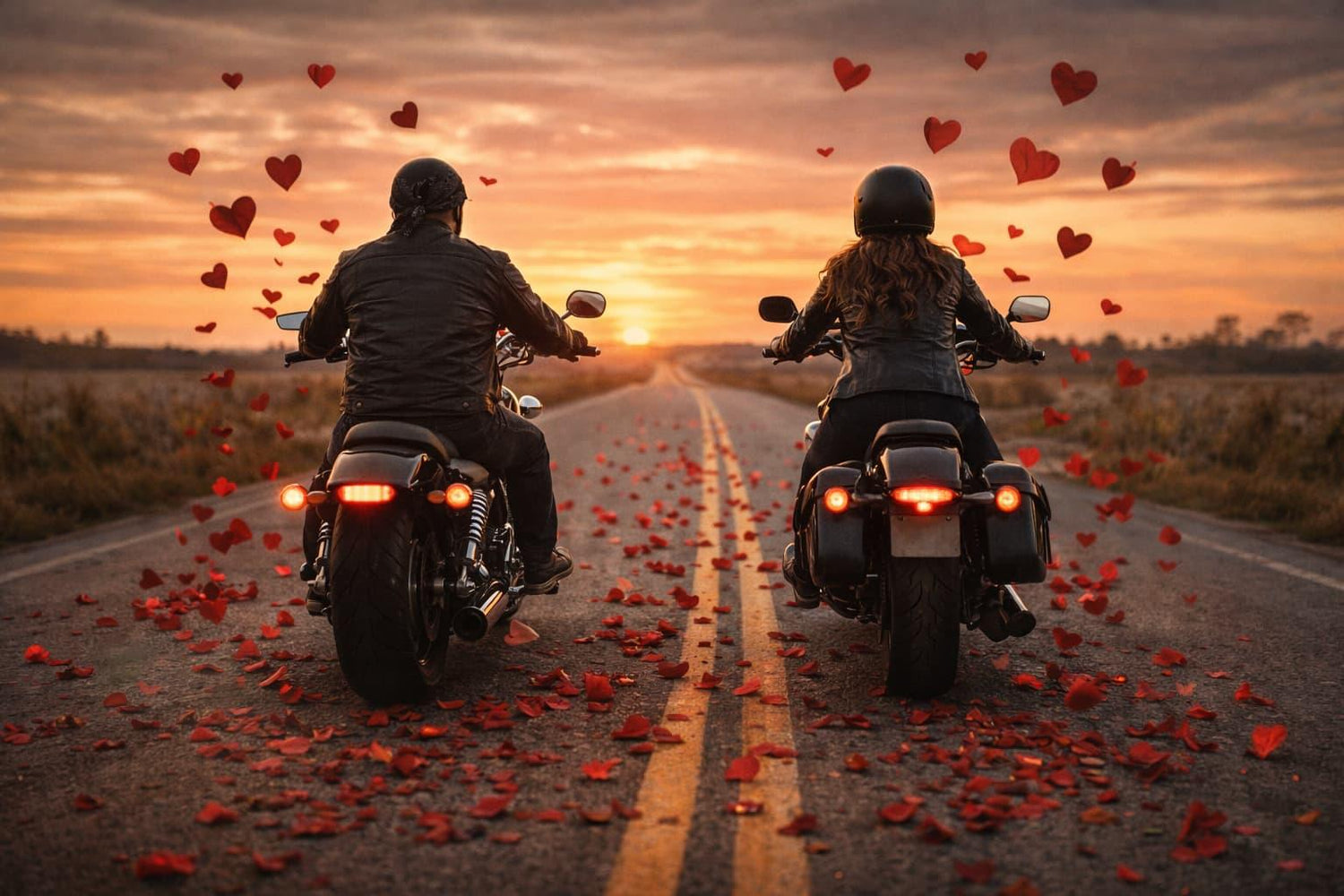 Cadeaux Saint-Valentin pour motarde