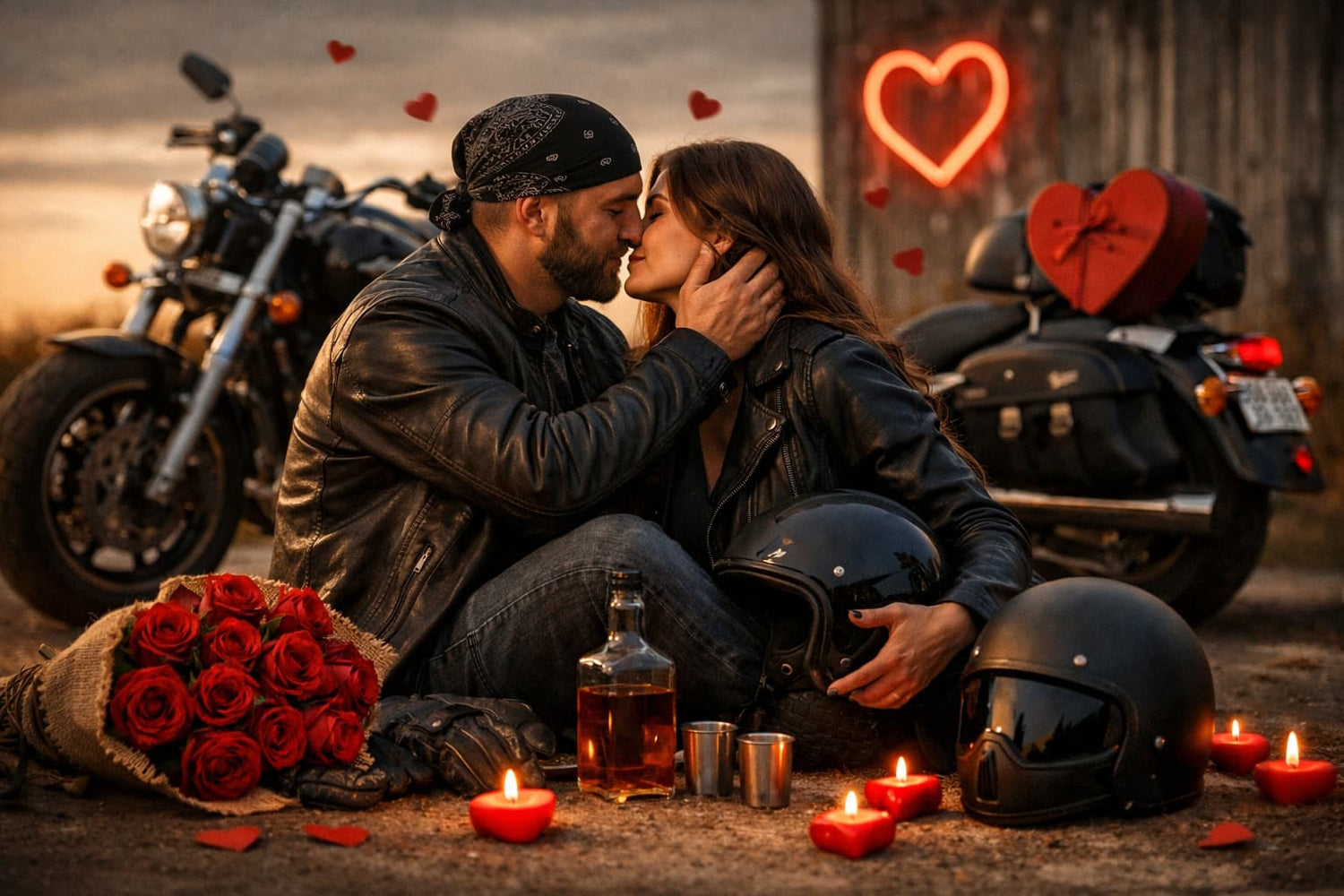 Cadeaux Saint-Valentin pour motard