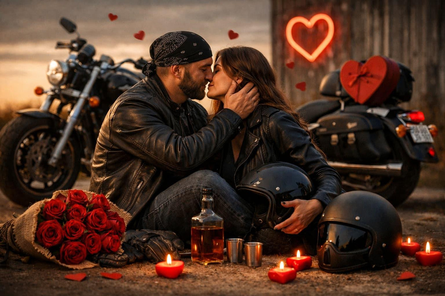 Cadeaux Saint-Valentin pour motard