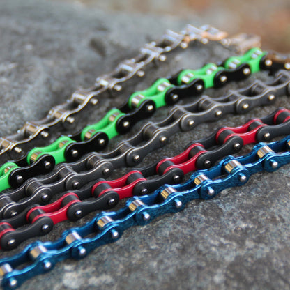 Bracelets homme chaine de moto de couleurs