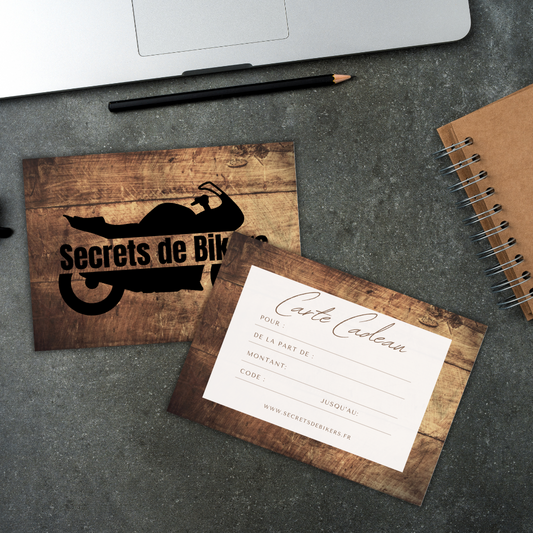 Carte cadeau Secrets de Bikers