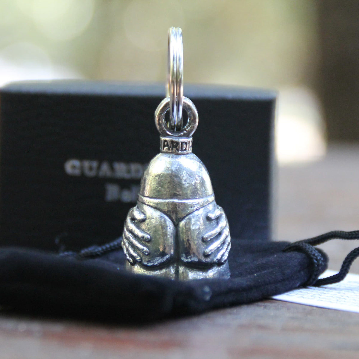 Clochette moto officielle Guardian Bell belles fesses (assman) avec pochette velours et boite cadeau