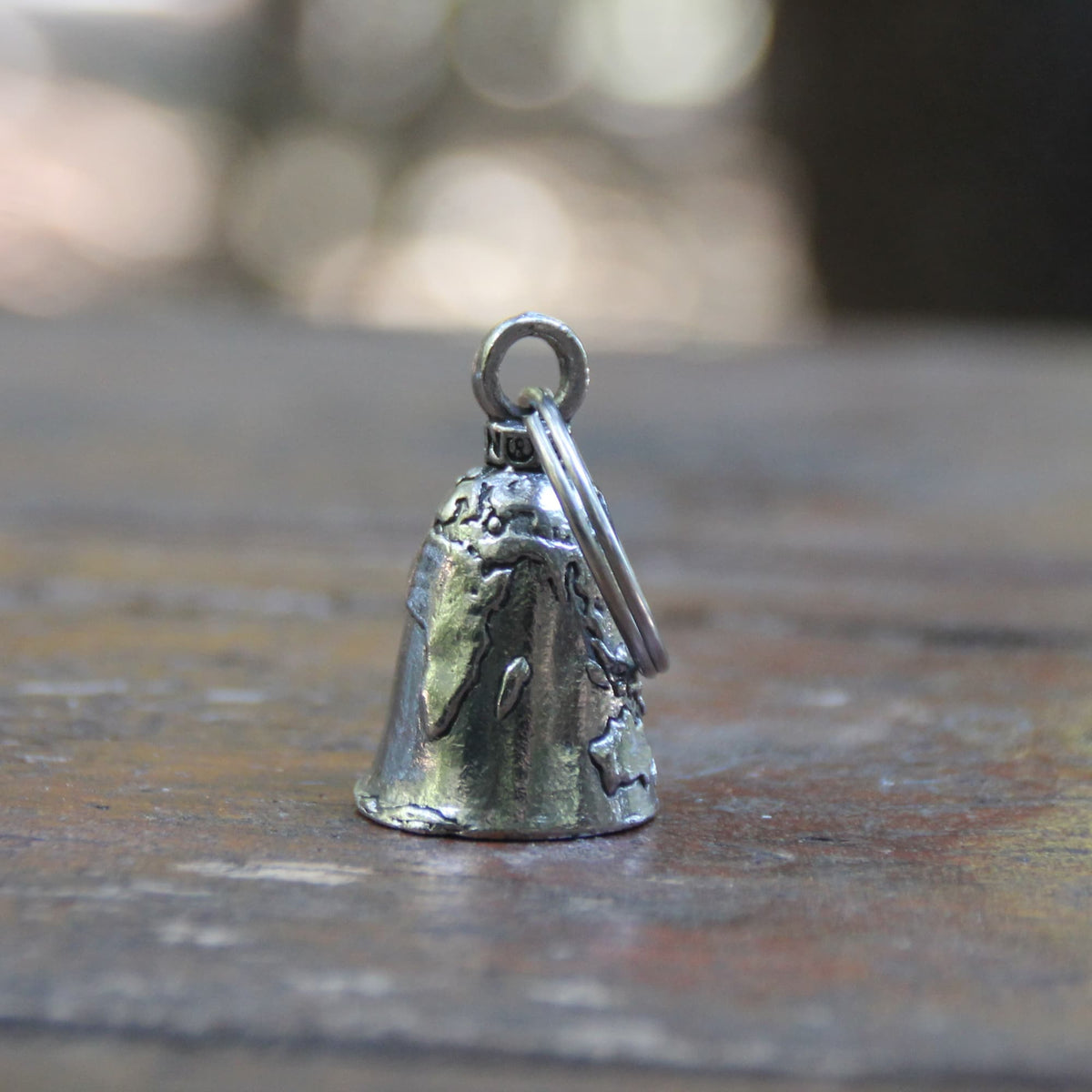 Clochette moto Guardian Bell Carte du monde, modèle officiel World Map Bell