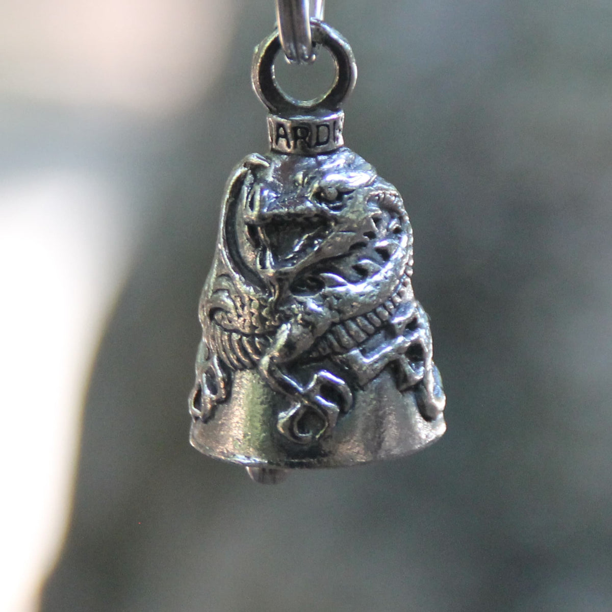 Clochette moto Guardian Bell officielle dragon vue de face