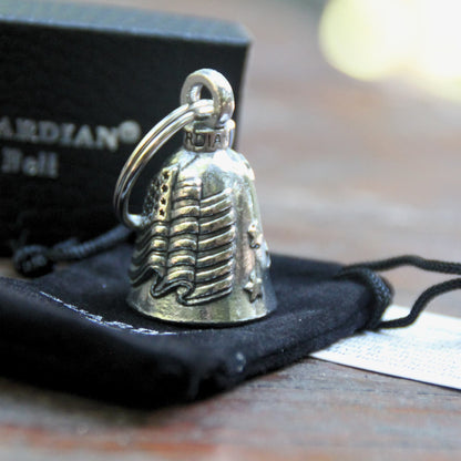 Guardian® Bell – Clochette moto Drapeau américain