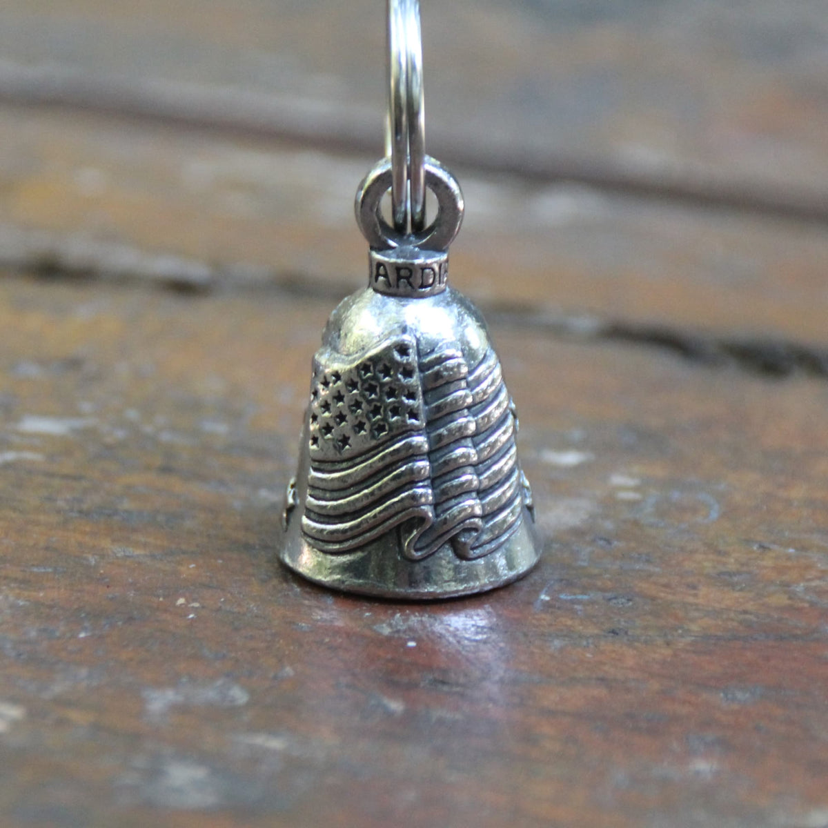 Guardian® Bell – Clochette moto Drapeau américain