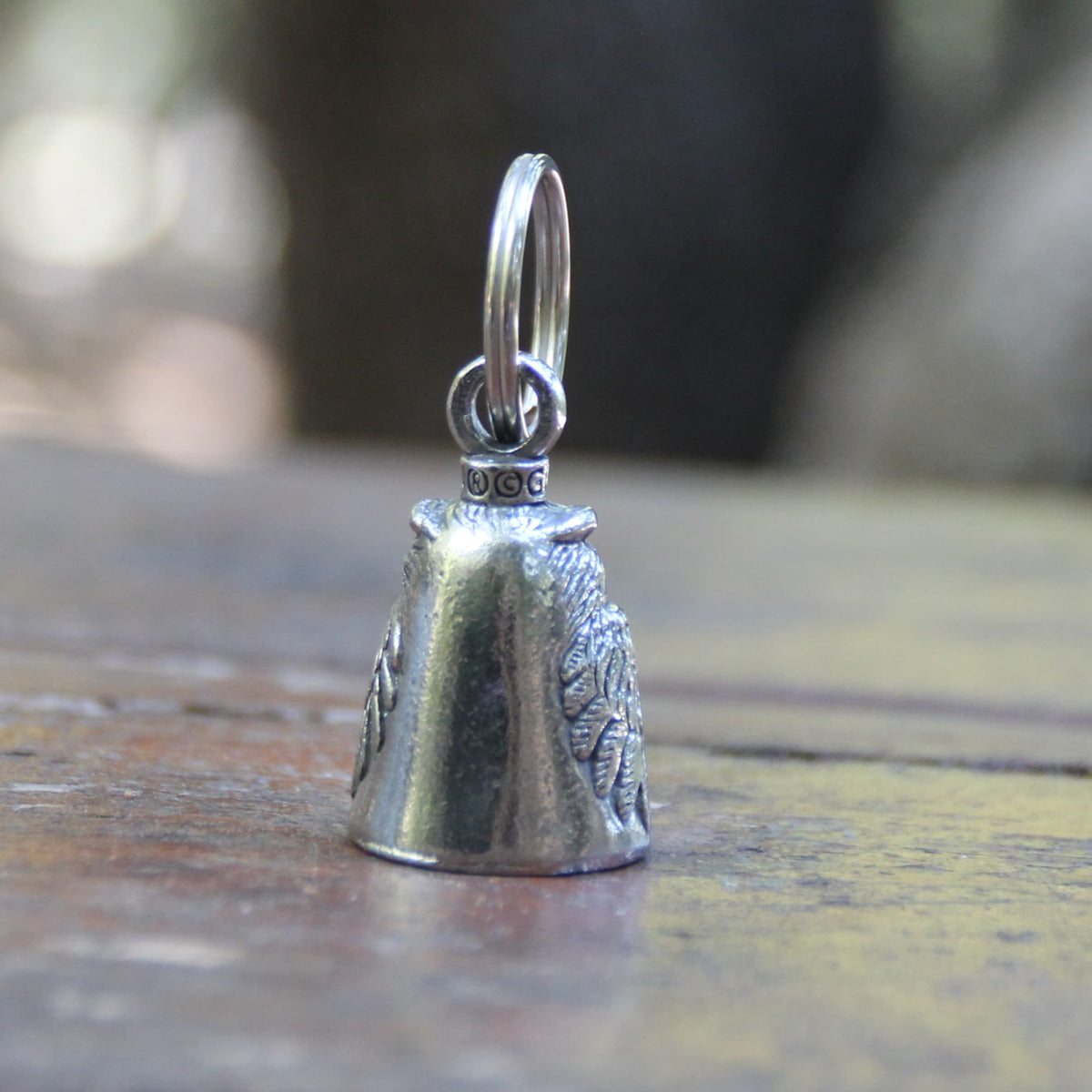 Clochette moto Guardian Bell officielle Hibou vue de dos