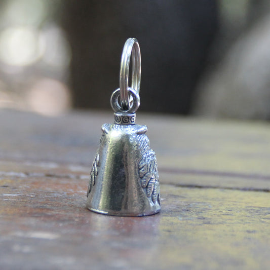 Clochette moto Guardian Bell officielle Hibou vue de dos