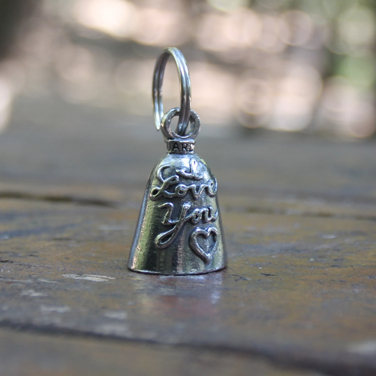 Clochette moto officielle Guardian Bell made in USA : I Love You