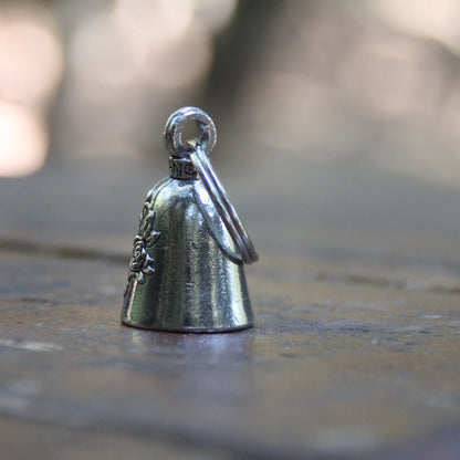 Clochette moto Guardian Bell officielle Vierge Marie vue de dos