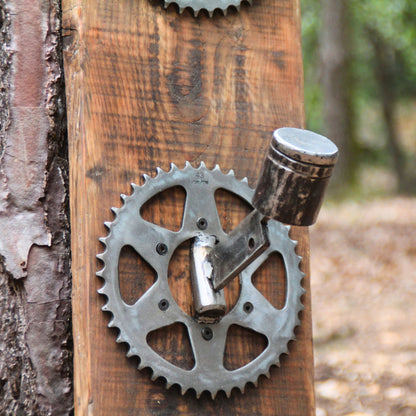 Details du porte casque duo
