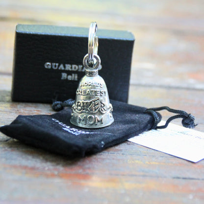 Guardian Bell officielle made in USA spéciale Meilleure Maman motarde du monde avec sa boite cadeau.