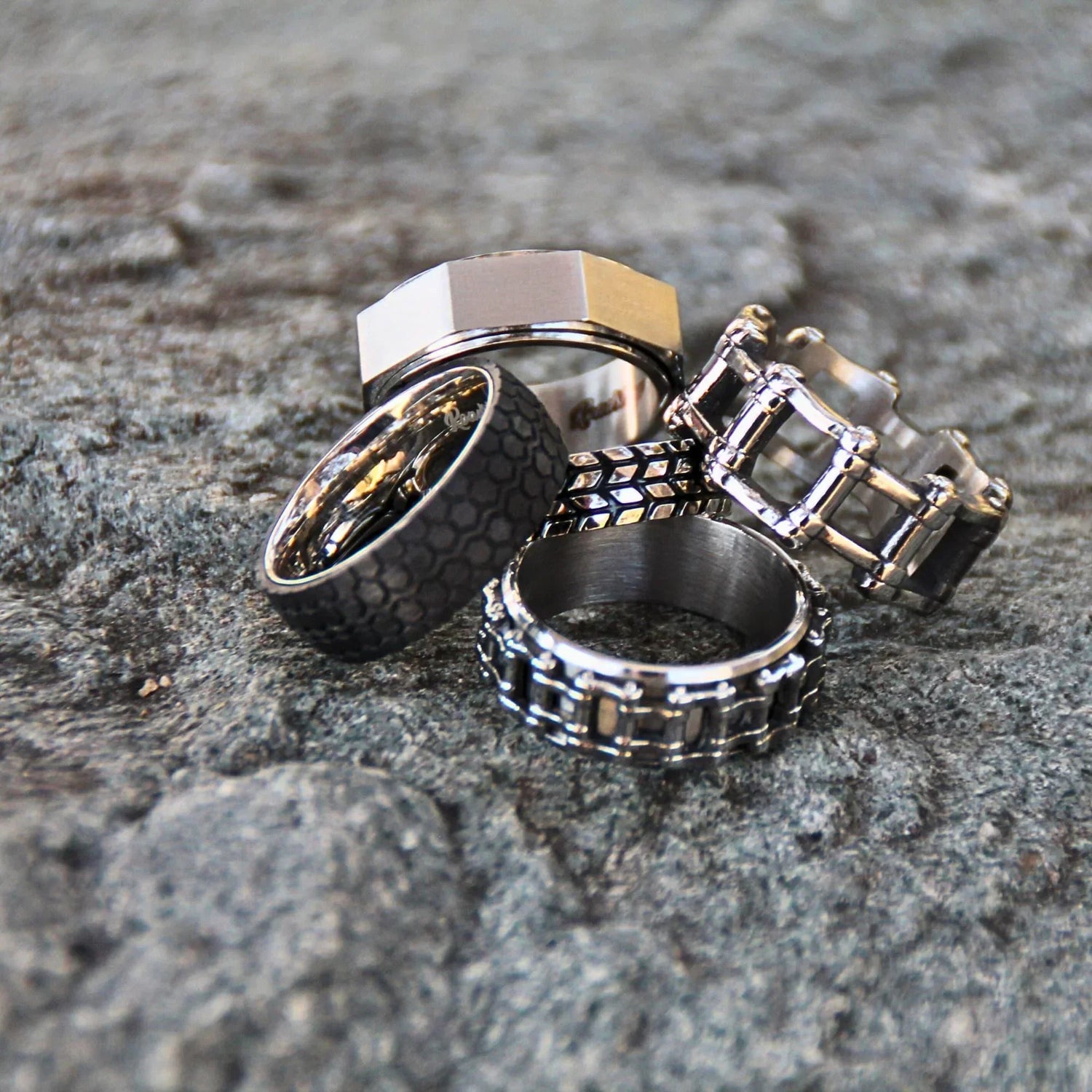 Bague boulon anti stress - Secrets de Bikers