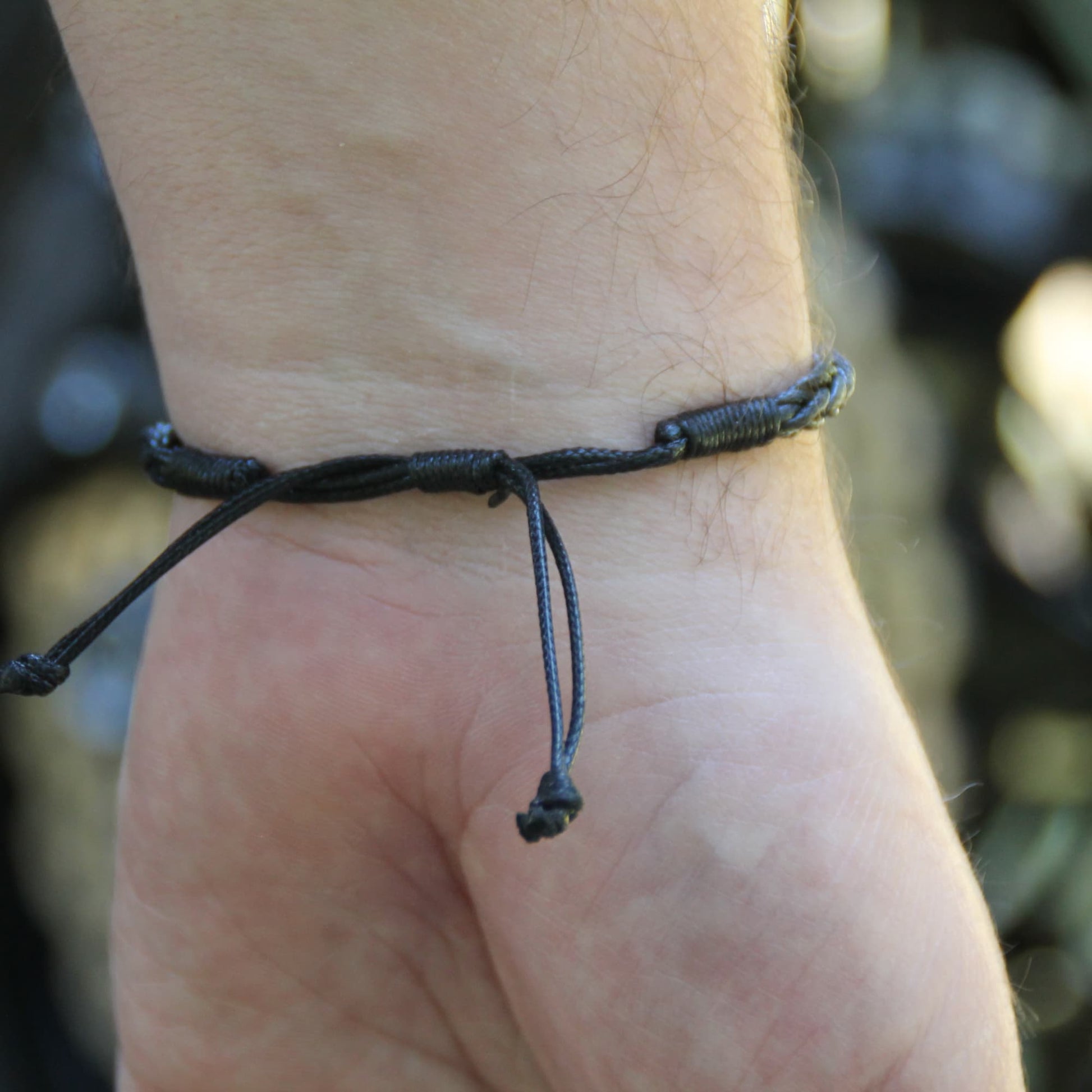 Noeud coulissant du bracelet ajustable Ride Safe pour motard