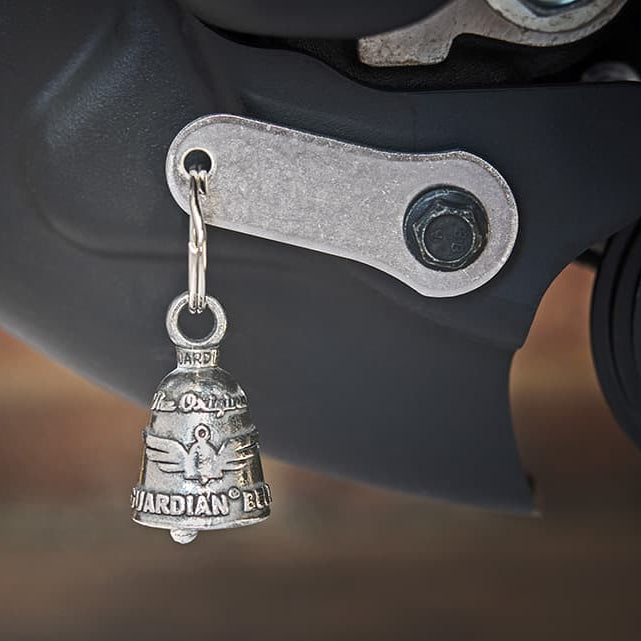 Platine de fixation officielle Guardian Bell made in USA pour fixer sa clochette à la moto.