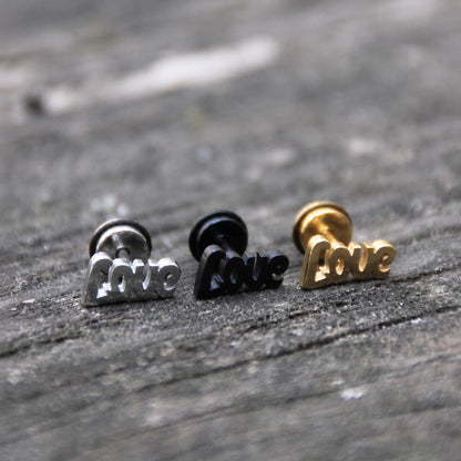 Boucles d'oreilles Love